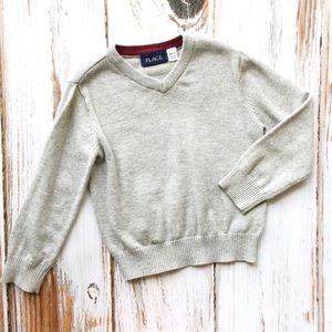 Children’s Place Light gray sweater 4T XS